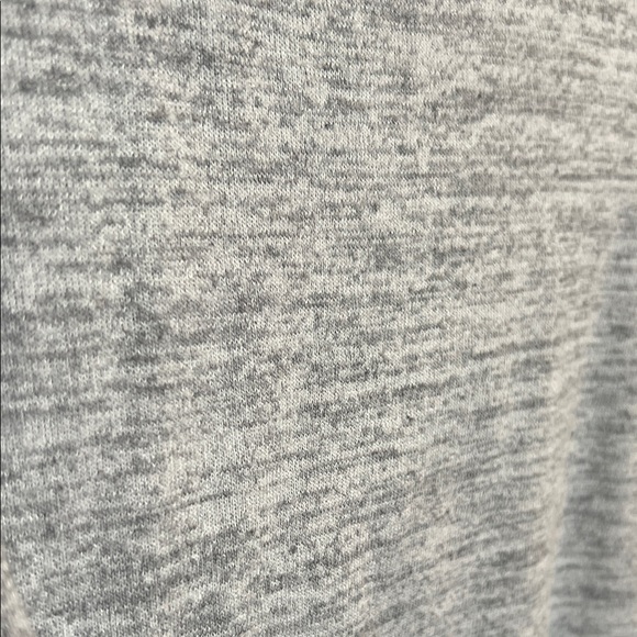 Style & Co. Heather Gray and Navy Blouse - Picture 4 of 7